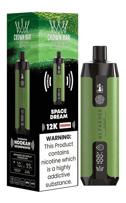 Space Dream Al Fakher Crown Bar Vape Sound 12k